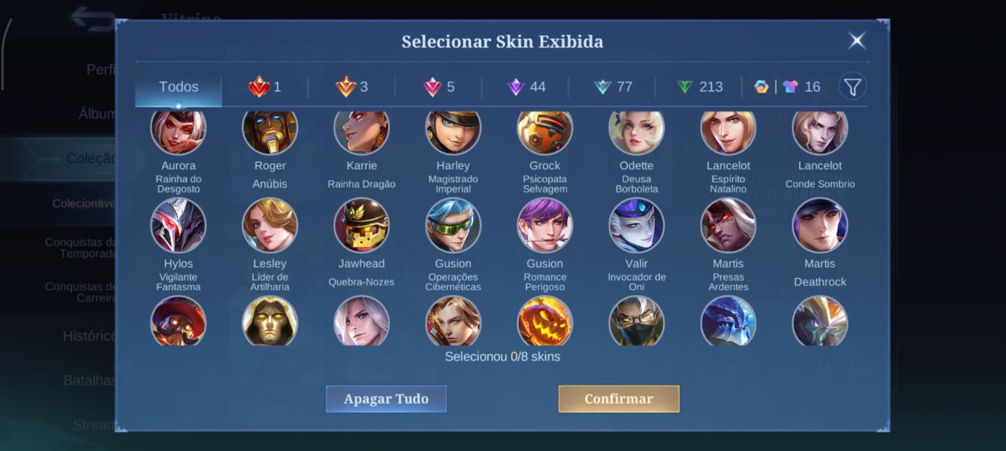 Conta Mobile Legends