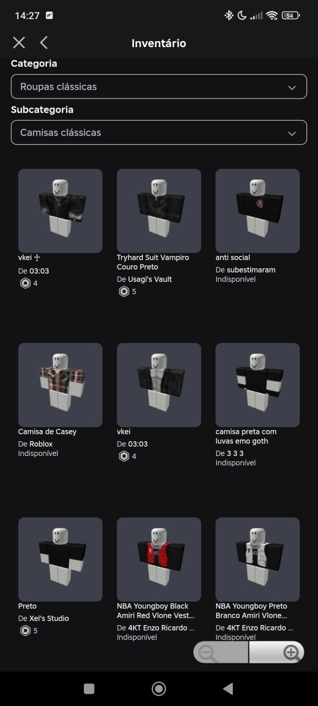 CONTA ROBLOX DARK/EMO/GÓTICA | ACESSÓRIOS, CABELOS, ROUPAS E EMOTES