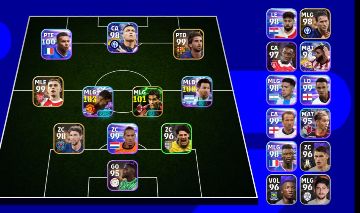 Conta efootball força 3055 boa