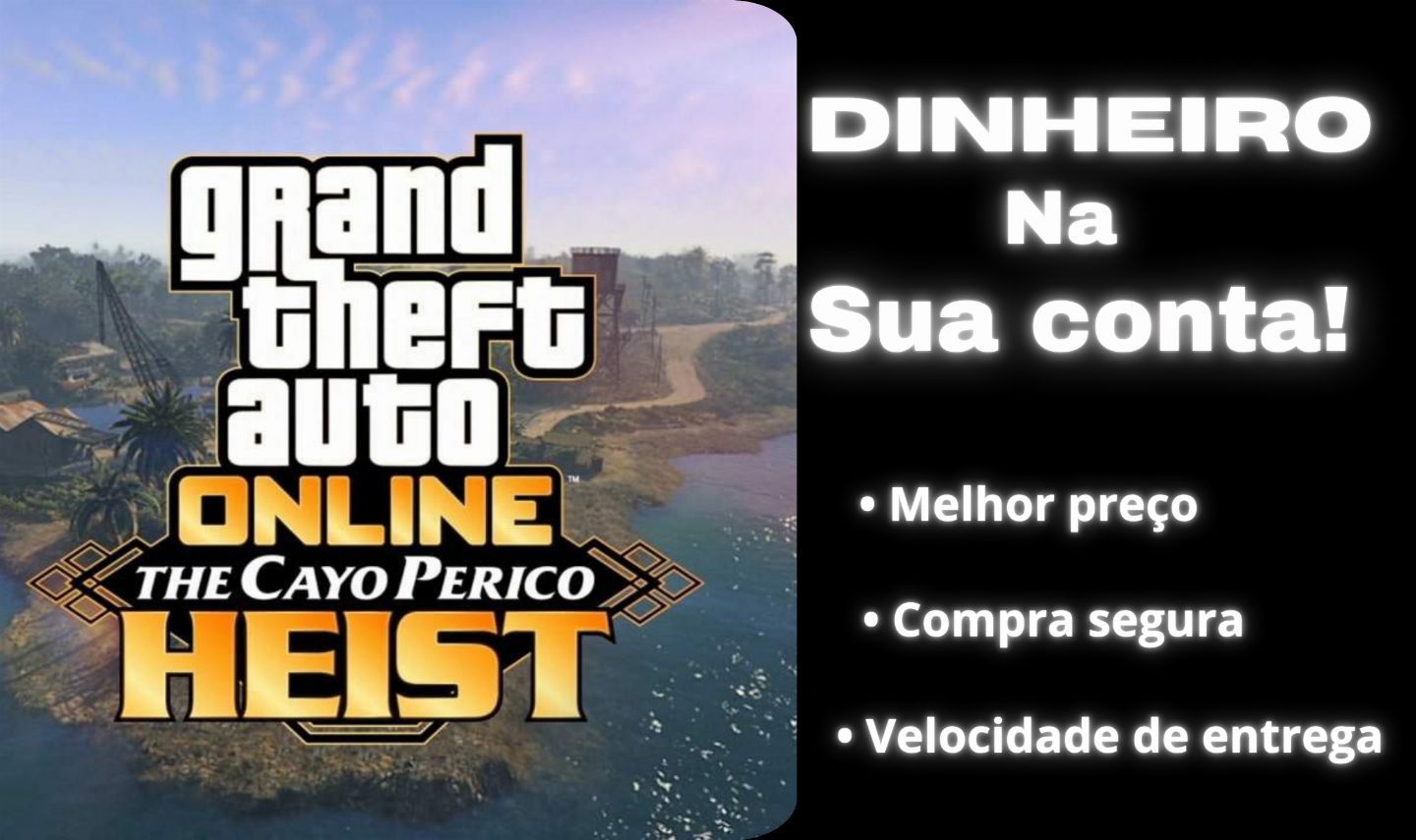 CAYO PERICO COM A PANTERA VOLTOU! VENHA FAZER MILHÕES NO (PS5)