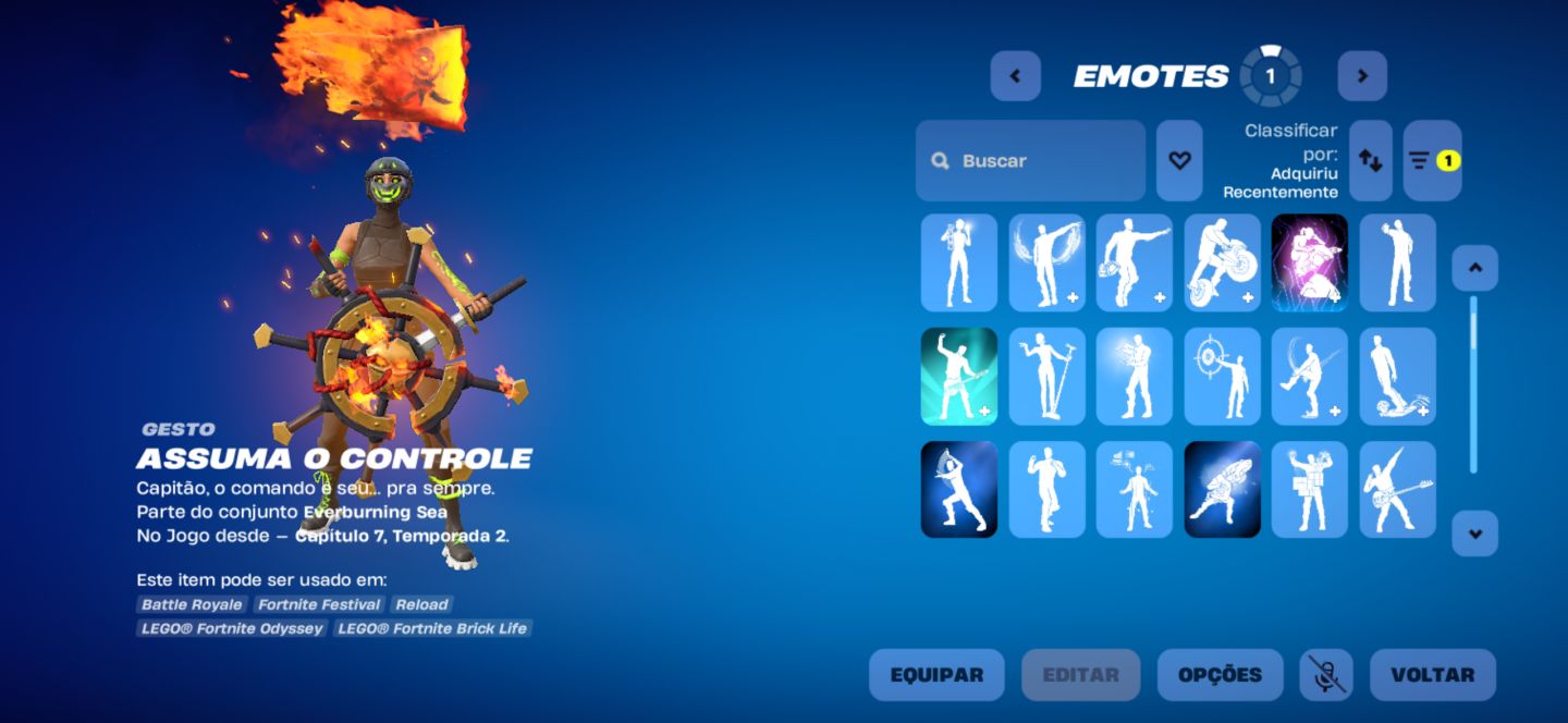 Conta fortnite antiga com 2k gasto