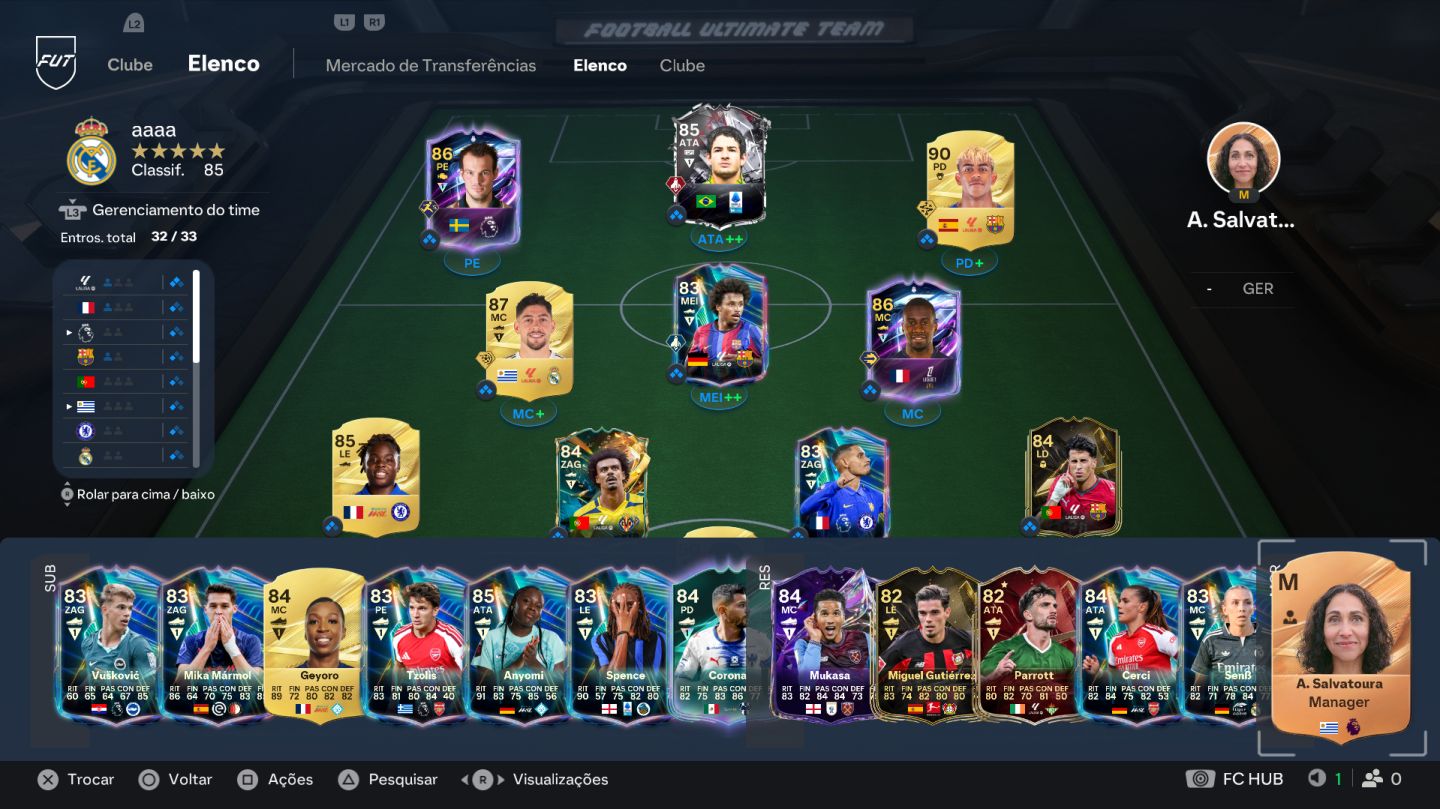 CONTA EA FC 27 COM MATUIDI TIME MAIS DE 3 MILHOES