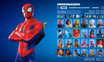 Conta Fortnite | 124 Skins | Spider-Man | Entrega automática!
