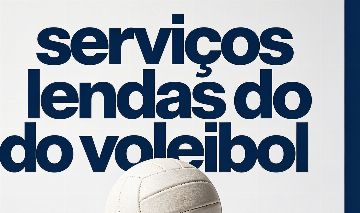 Serviços lendas do voleibol subir nível