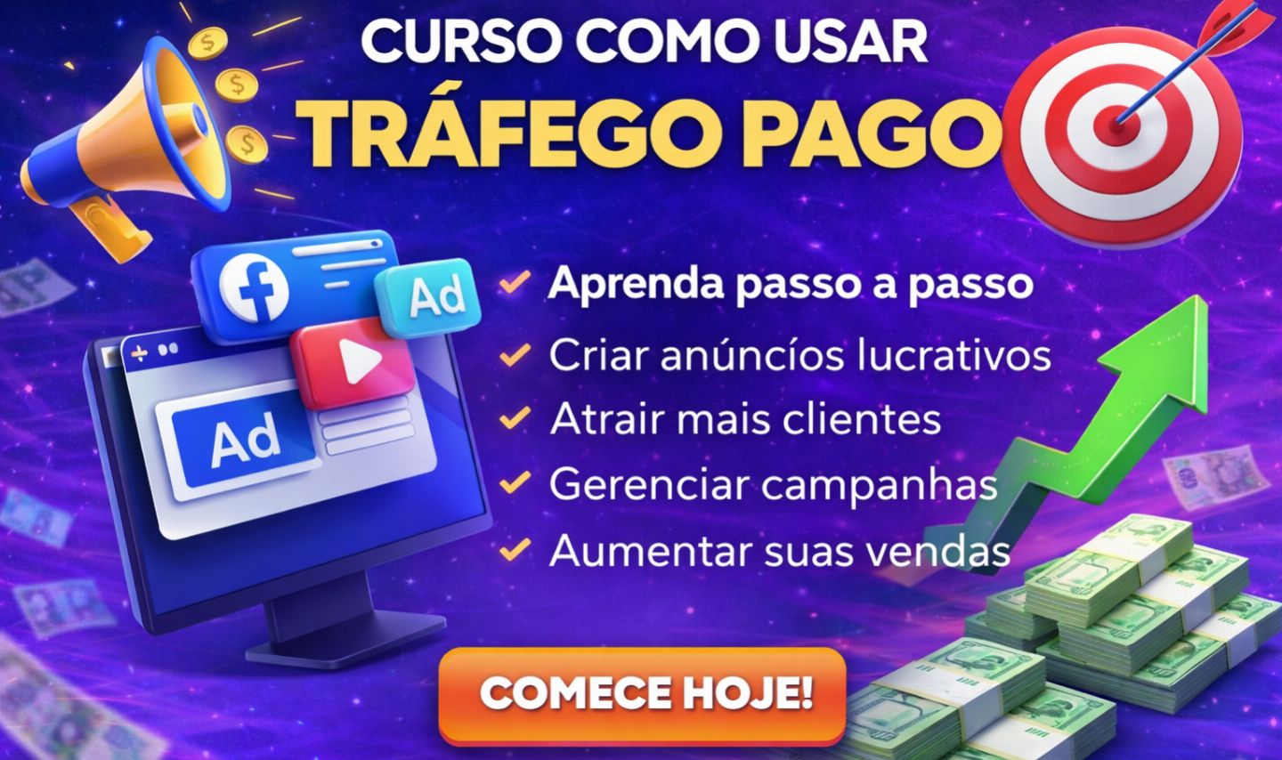(Curso)Tráfego Pago: Crie Anúncios que Vendem