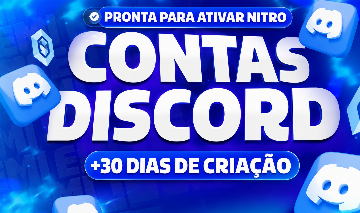 (PREÇO BAIXO) CONTAS DISCORD +30 DIAS PARA ATIVAR NITRO