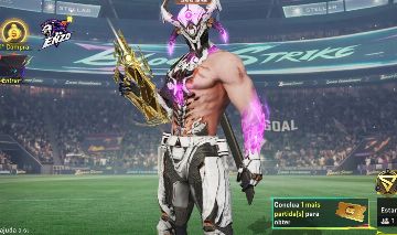 CONTA DE BLOOD STRIKE COM ALGUNS ITENS