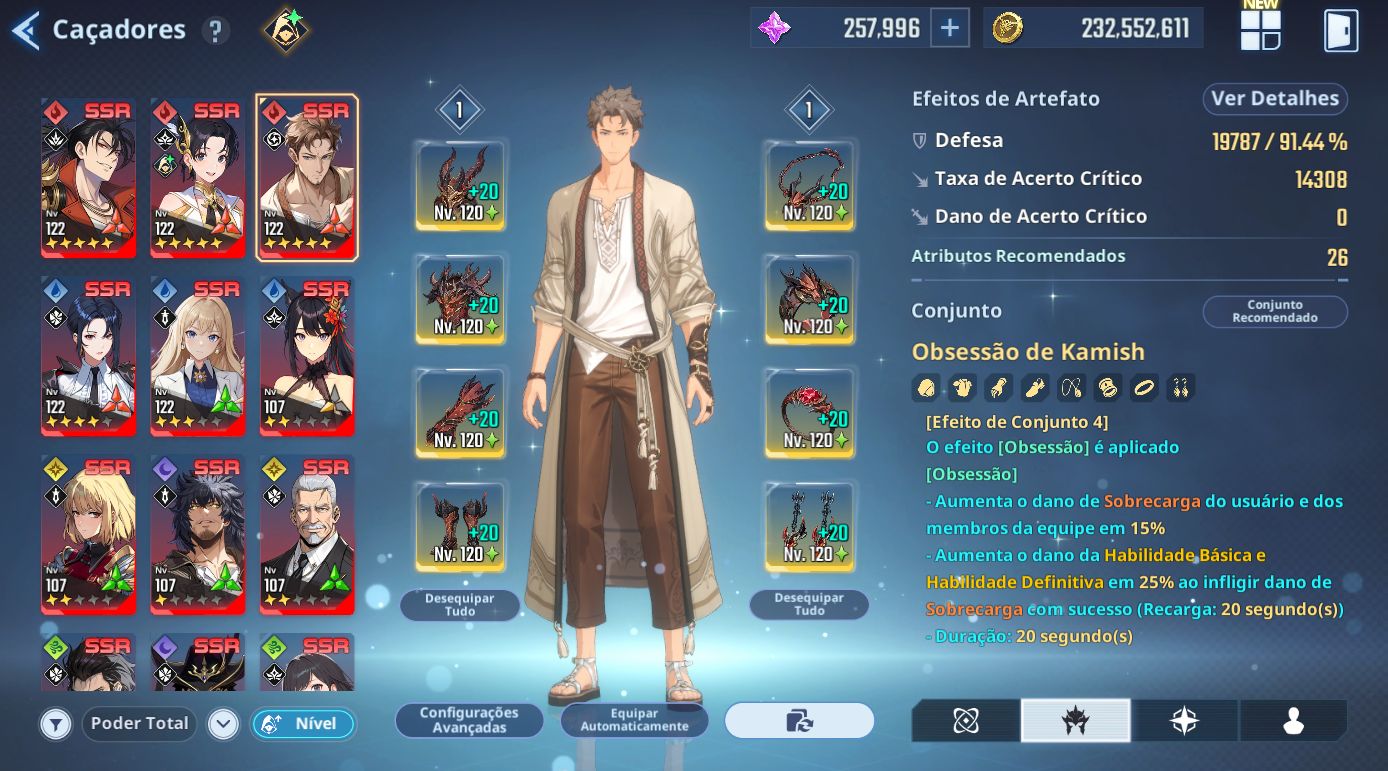 Solo Leveling:Arise conta com varios caçadores
