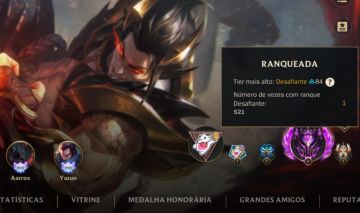 Conta wild rift com mais de 100 skins: valor negociável