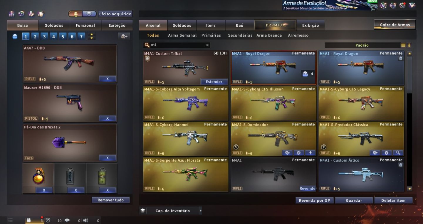 CONTA CROSSFIRE AL COM MUITOS MN RAROS!!!