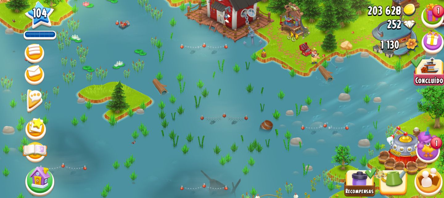 Vende-se Fazenda Hay Day! Nível: 104 (Única dona)