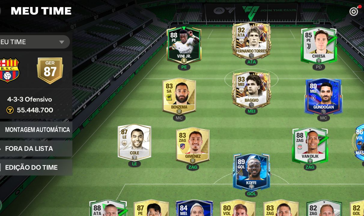 CONTA FIFA MOBILE BOA PRA COMEÇAR NO JOGO
