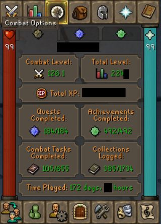 CONTA OSRS | MAIN 2240+ TTL | INFERNAL CAPE | 14 SKILLS 99 | ALL QUESTS ++