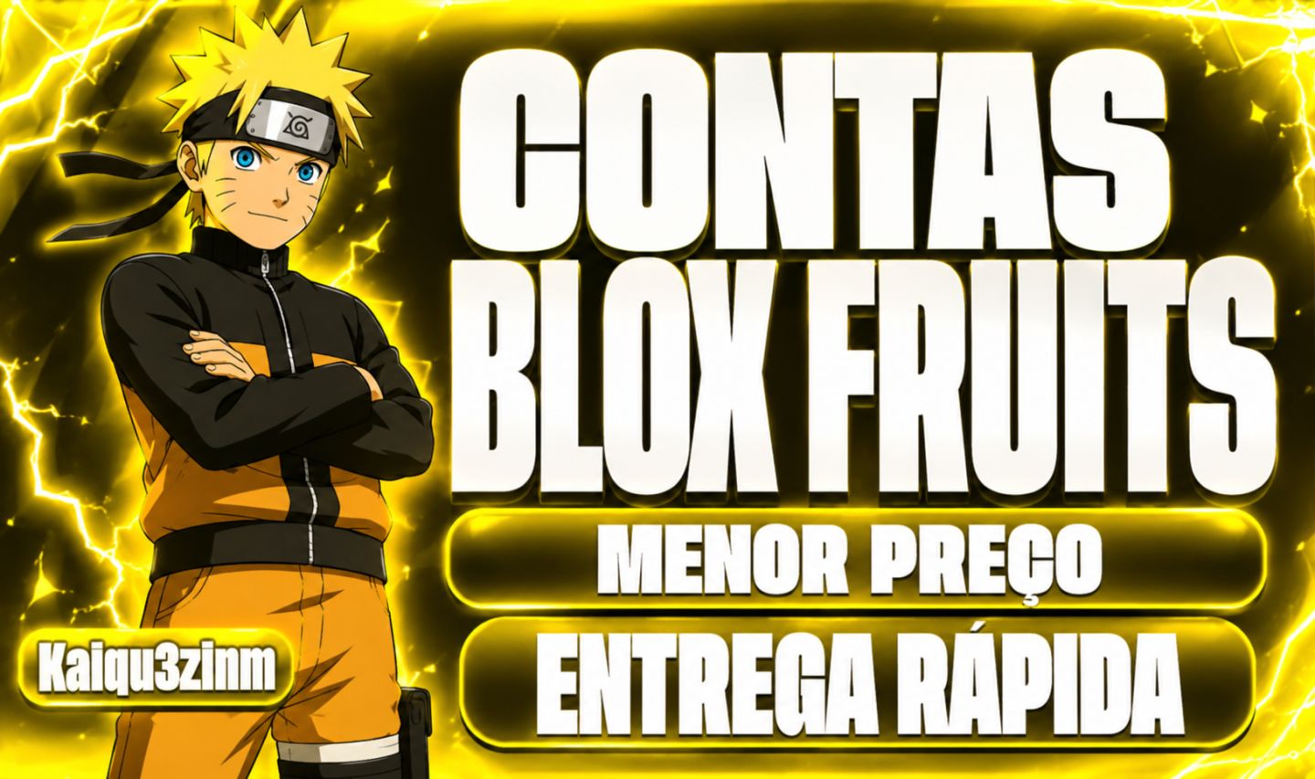 CONTAS BLOX FRUITS /// MELHOR PREÇO DO SITE (75% OFF) ENTREGA RÁPIDA