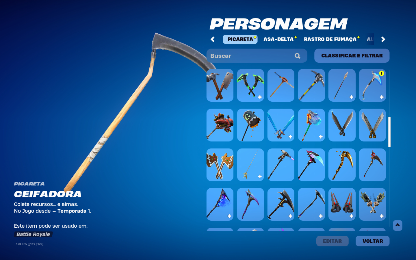 Conta Fortnite com salve o mundo ZERADO E FUNDADOR n aceito trocas, apenas venda