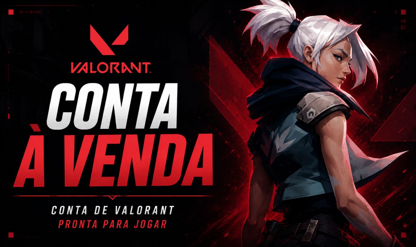 CONTA VALORANT MUITAS SKINS