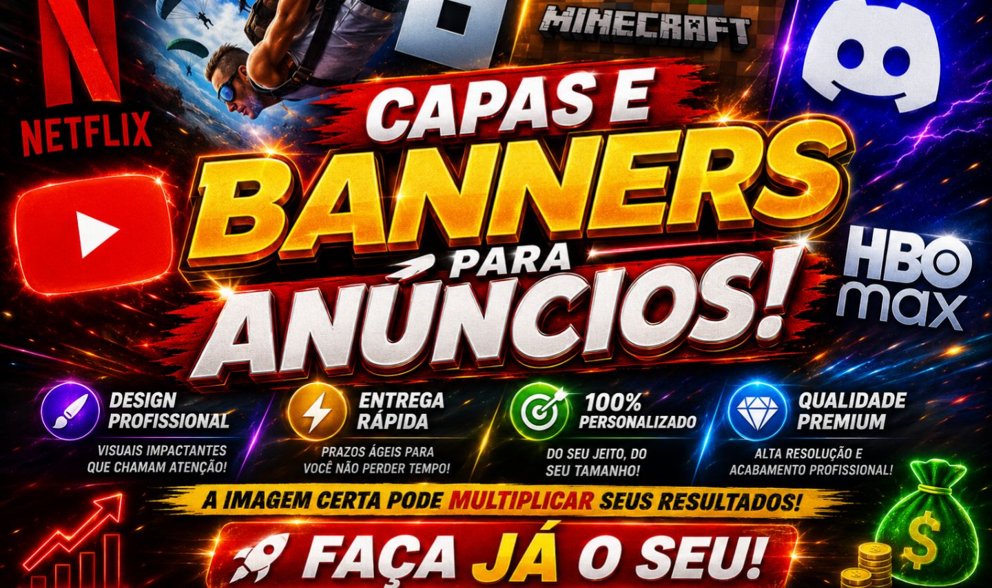 DESIGNER DE BANNERS E CAPAS