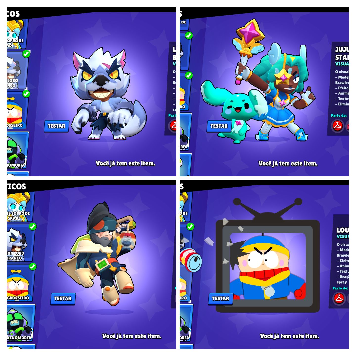CONTA BRAW 44K | 107 BRAWLERS DESBLOQUEADOS| + DE 320 SKINS E MUITAS EXCLUSIVAS