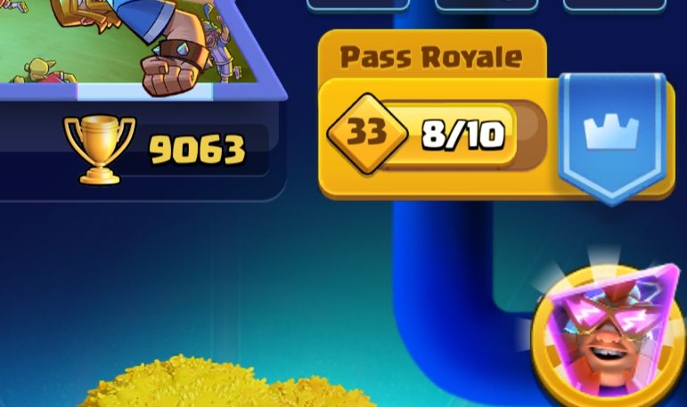 Conta Clash Royale com 9K de Troféus