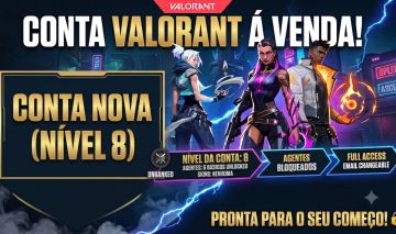 Conta de Valorant Nova apenas com uma Faca