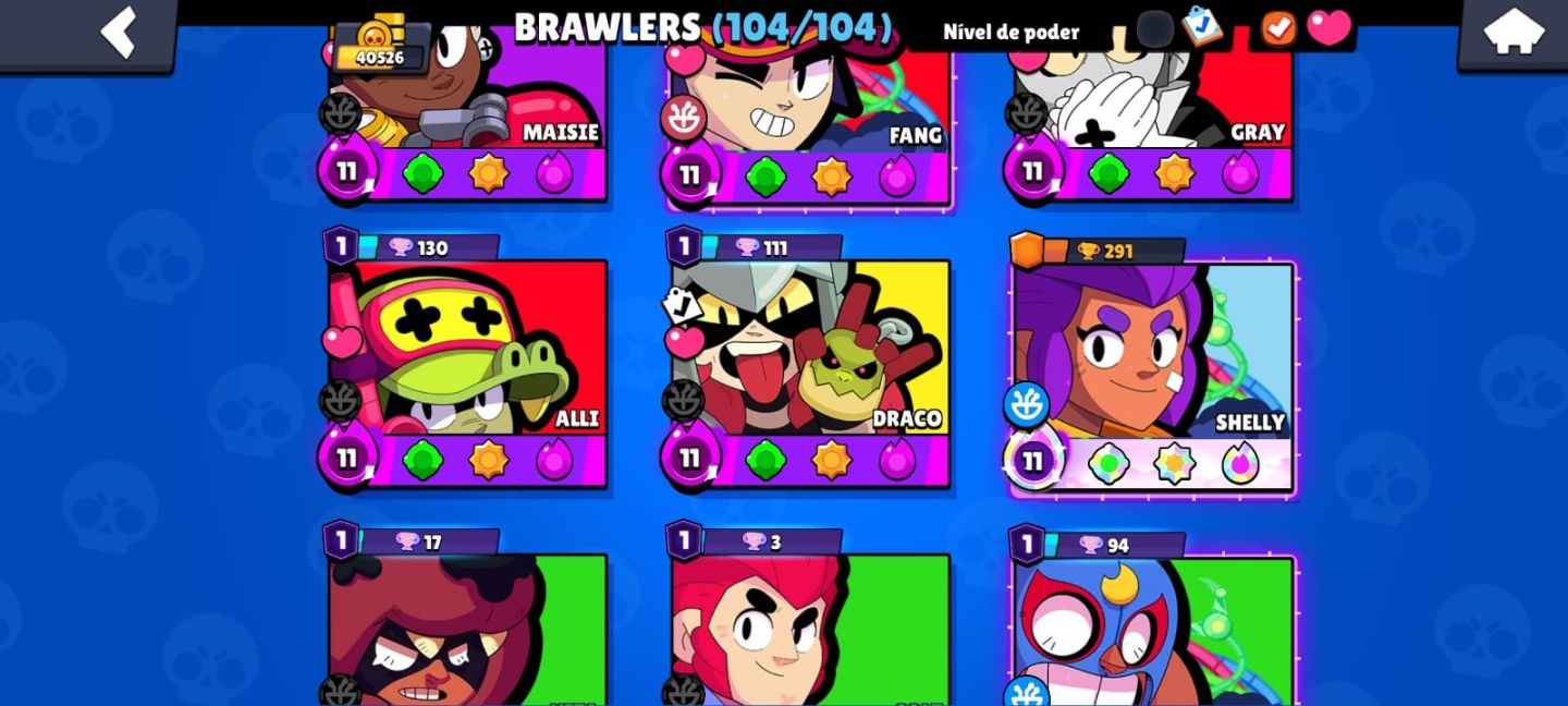 CONTA BRALW STARS END GAME