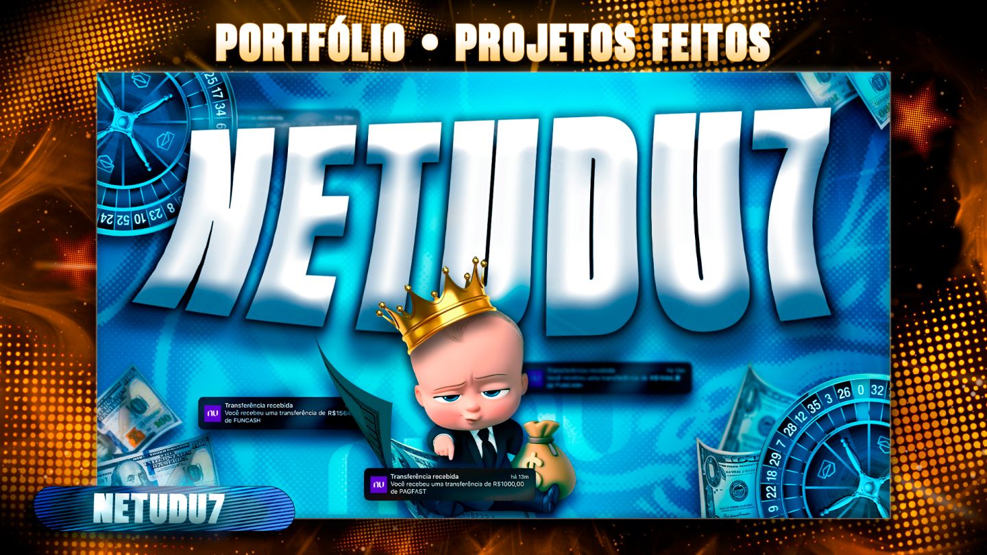 DESIGNER PROFISSIONAL / THUMBNAILS, LOGOS, BANNERS PERSONALIZADOS (PROMOÇÃO)
