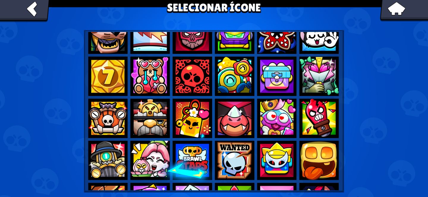 CONTA BRAWL STARS BARATA 47K DE TROFÉUS 105/106