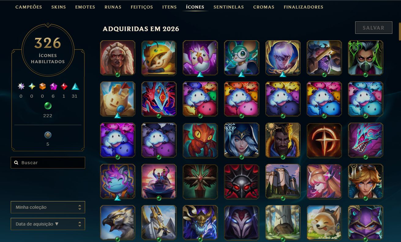 CONTA LOL MESTRE 300PDL+ / 193 SKINS / LV 339 / FULL ACESSO AOS DADOS /