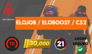 ELOJOB CS2 / ELOBOOST CS2 / BOOST RANK CS2 (GamersClub GC, MM Premier e Faceit)