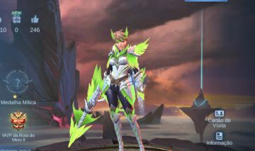 CONTA MLBB SMURF - LIGHTBORN + 2x DRAGON TAMER + BLAZING WEST | FULL ACESSO