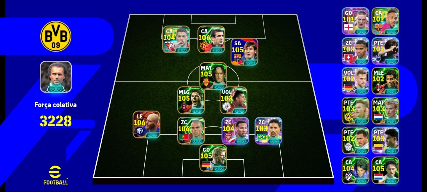 Conta eFootball 3228+FULL CRAQUES Conta Linda!!
