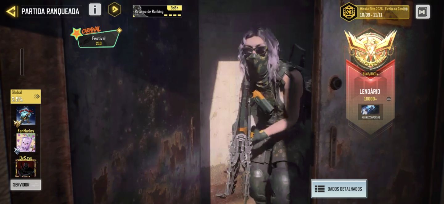 CONTA DE COD MOBILE TOP
