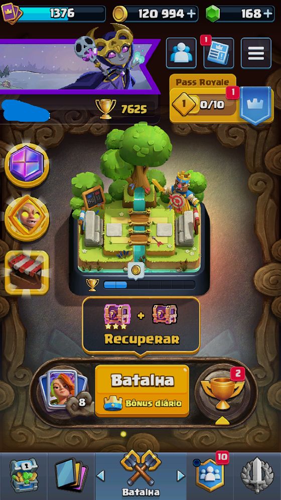 Conta CLash royale arena 20 e cartas lvl 15 e clash of clans cv 15
