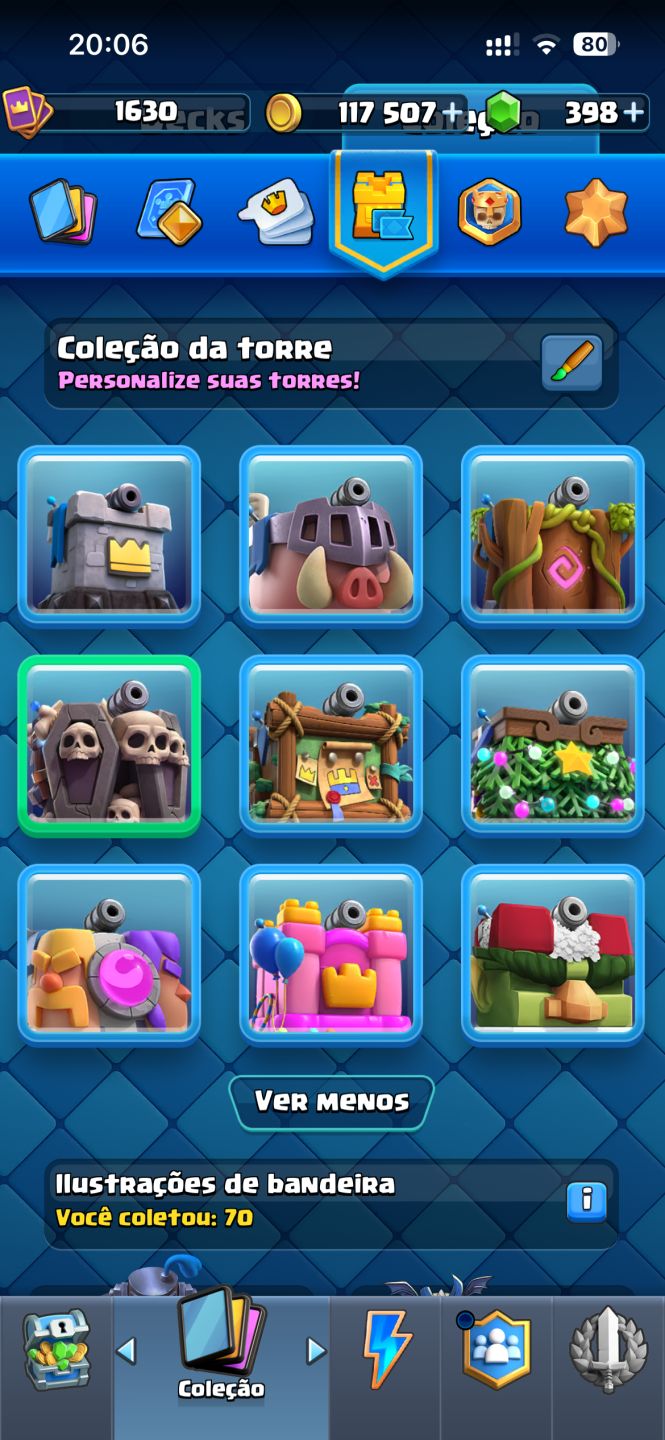 Conta Clash of Clans (CV 18 + Base Const. Full) Clash Royale (11k Trof + Lvl 15)