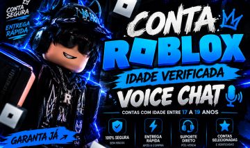 CONTAS ROBLOX COM VOICE CHAT ATIVO!