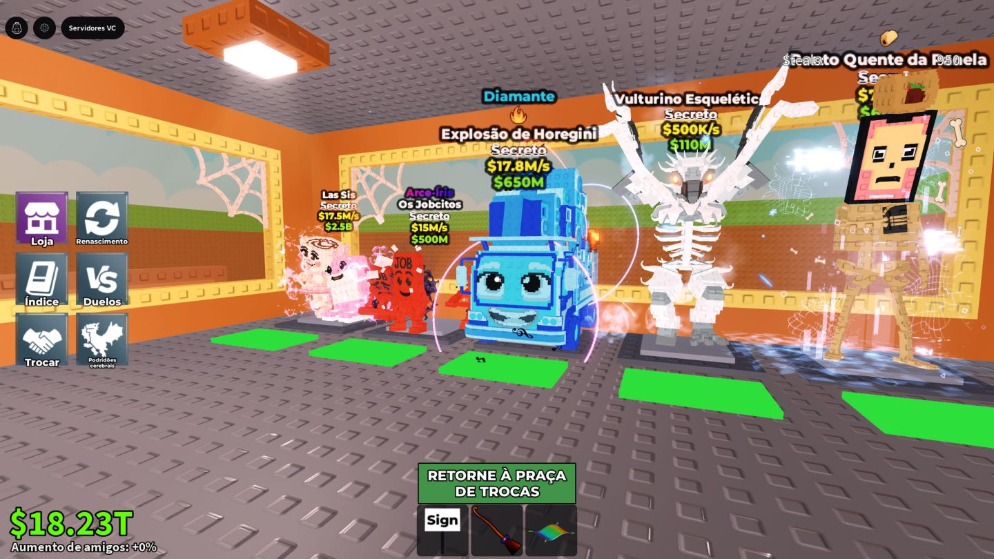 Roube o brainhot (brainhots)