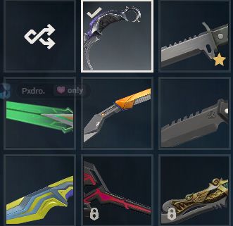 Conta valorant com muitas skins, primordium, reacon etc