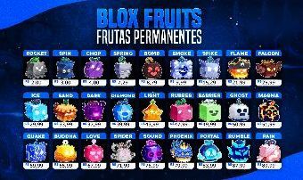 GAME PASS + FRUTAS PERM | BLOX FRUITS