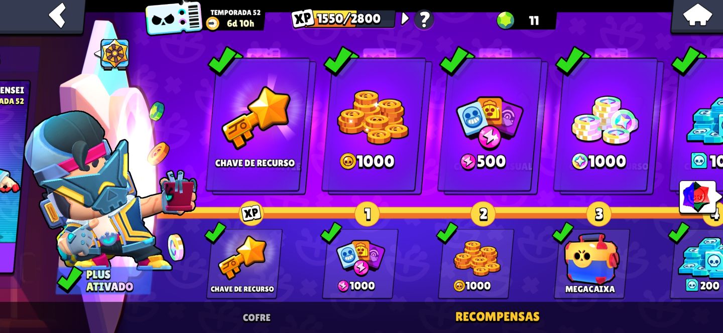 Conta de braws stars rara