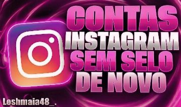 CONTAS INSTAGRAM (ENTREGA AUTOMÁTICA)