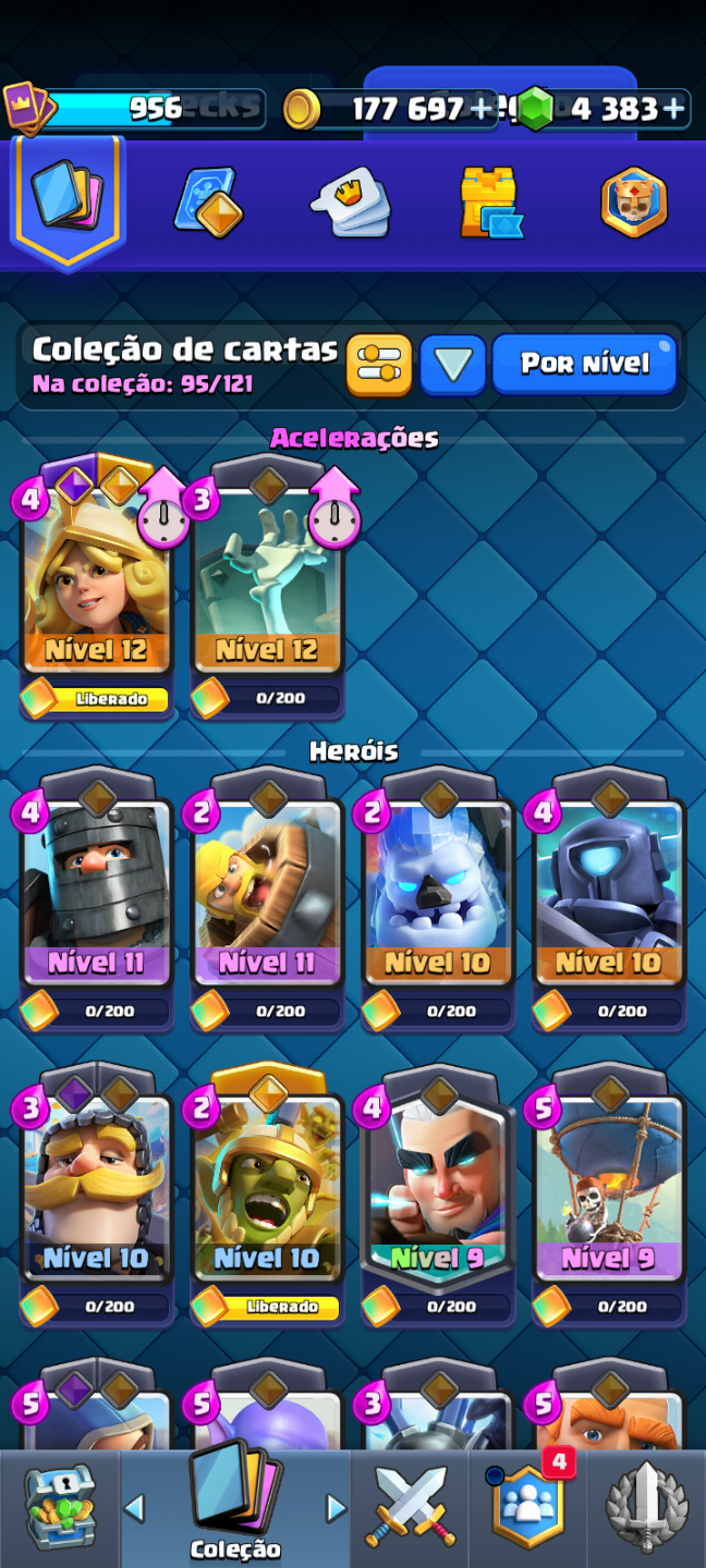 Clash Royale - conta - Arena 15