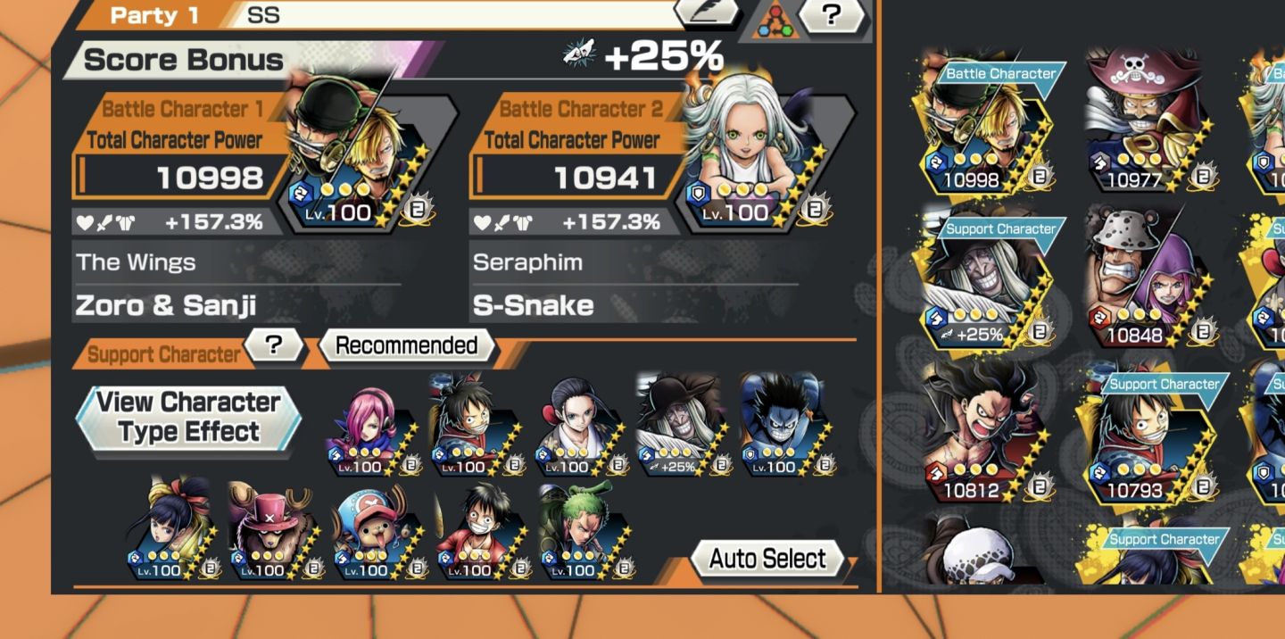 Conta opbr com fono na party azul, conta meta com zoro/sanji com melhor set