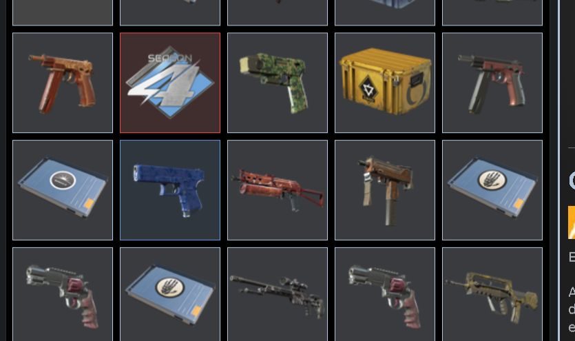 CS2 PRIME + SKINS E CAIXAS