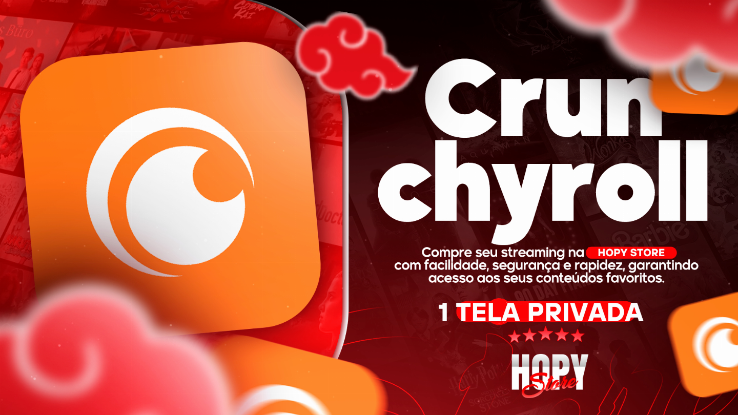 CRUNCHYROLL MEGA FAN PREMIUM 30 DIAS - TELA PRIVADA + ENTREGA AUTOMATICA