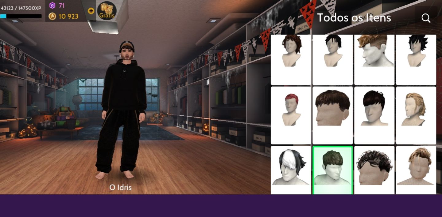 Conta de avakin life com muitos itens