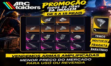 ARC Raiders Modulador de Imperador e Modulos de Amplificação e ARMAS