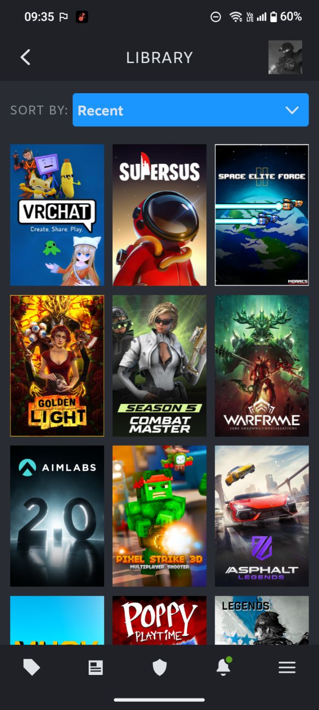 Conta steam com itens raros