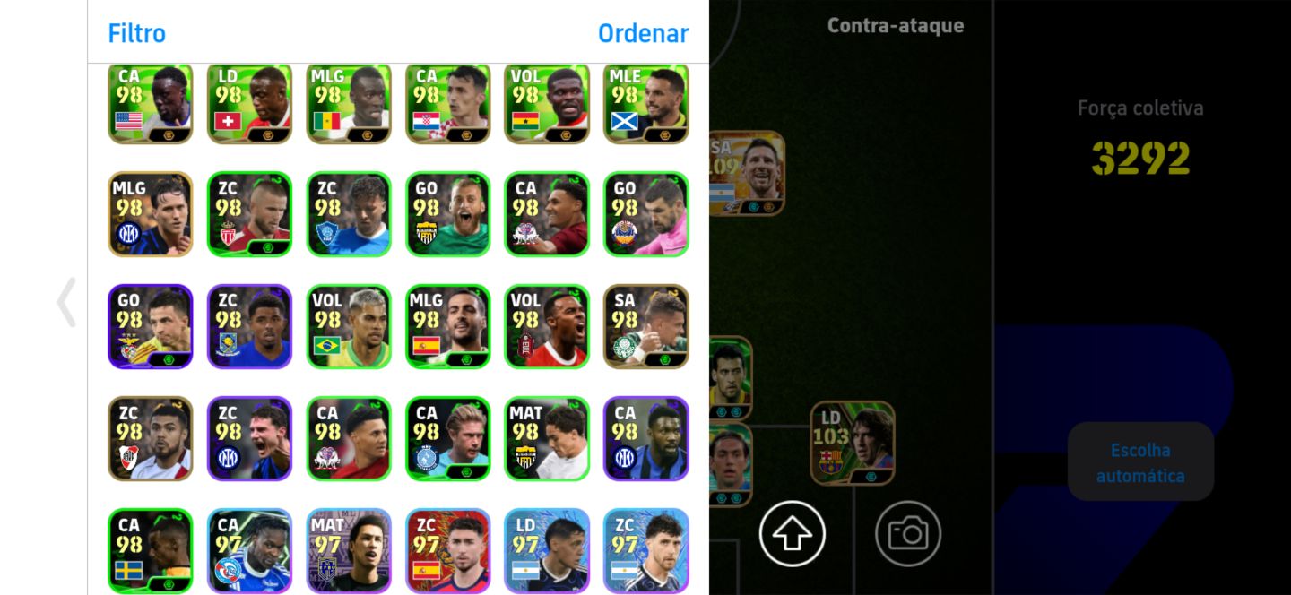 CONTA EFOOTBALL FORÇA 2992