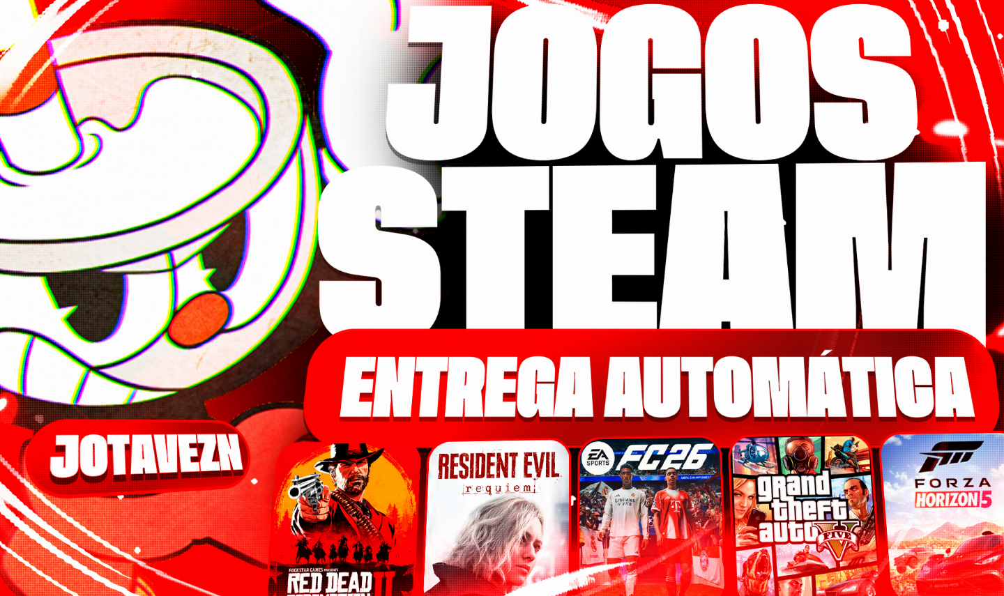CONTAS STEAM OFFLINE | JOGOS PC LANÇAMENTOS | AUTO-ENTREGA