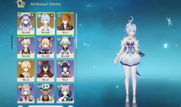 Genshin impact Mizuki C2 Odette Childe AR34